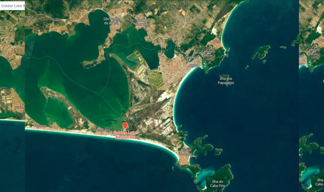 Apartamento Arraial Do Cabo Com Vista Para A Lagoa - Golden Lake Экстерьер фото